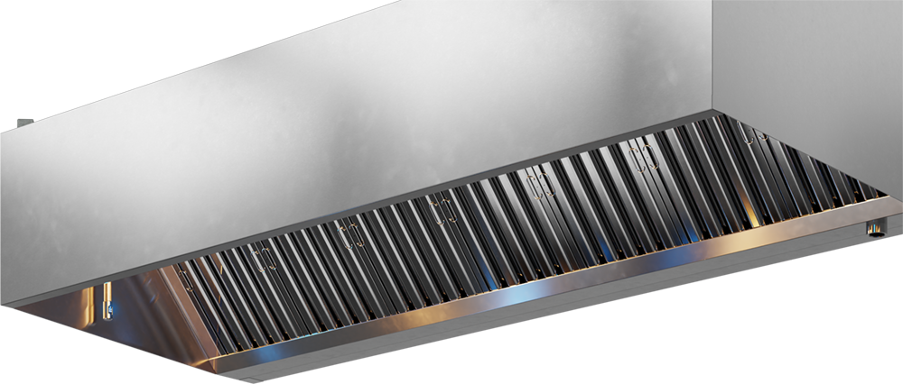 Hotte pour cuisine professionnelle 