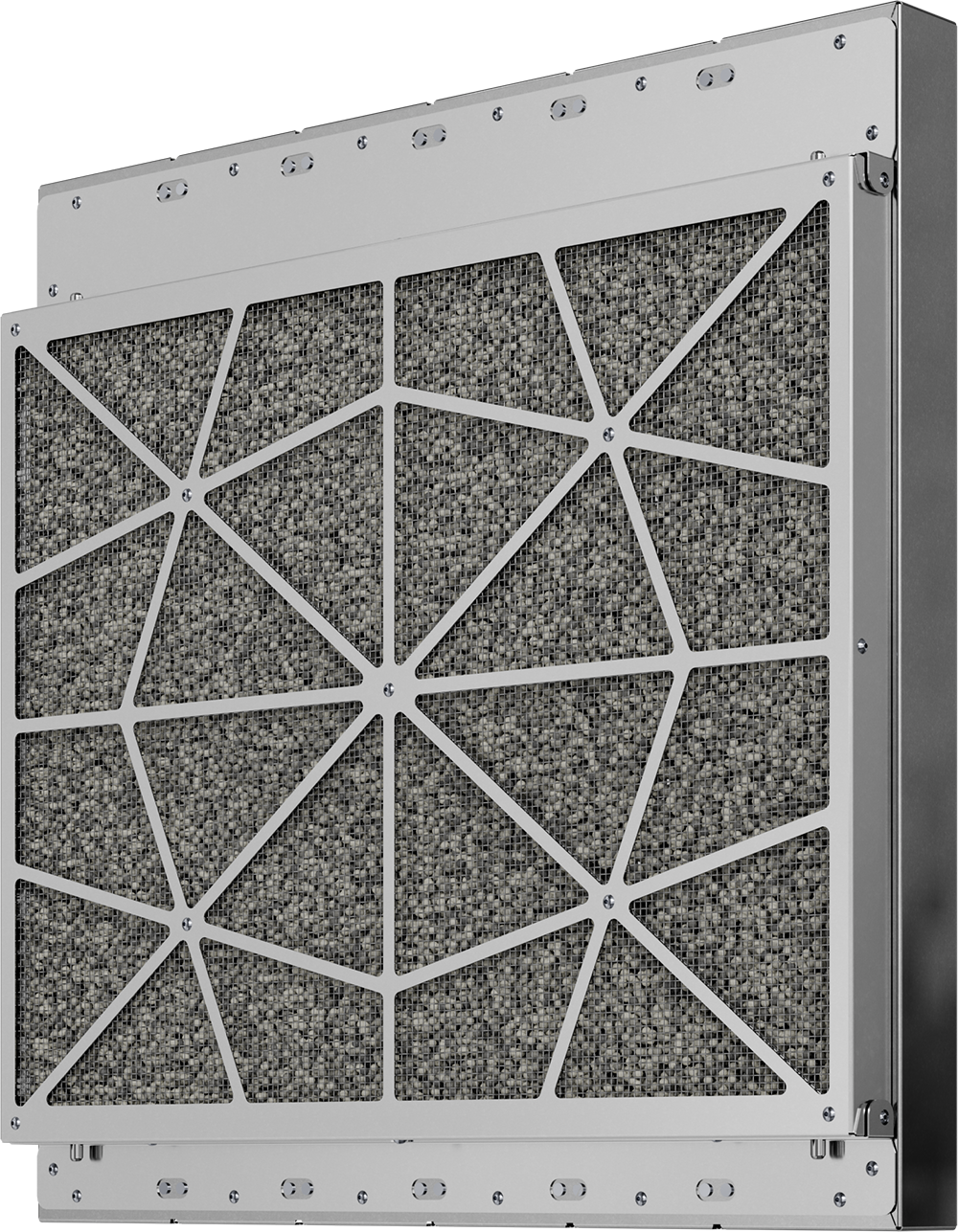 Filtre amovible à haute efficacité pour cuisine professionnelle 