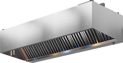 Hotte de restaurant conçue par Intellinox