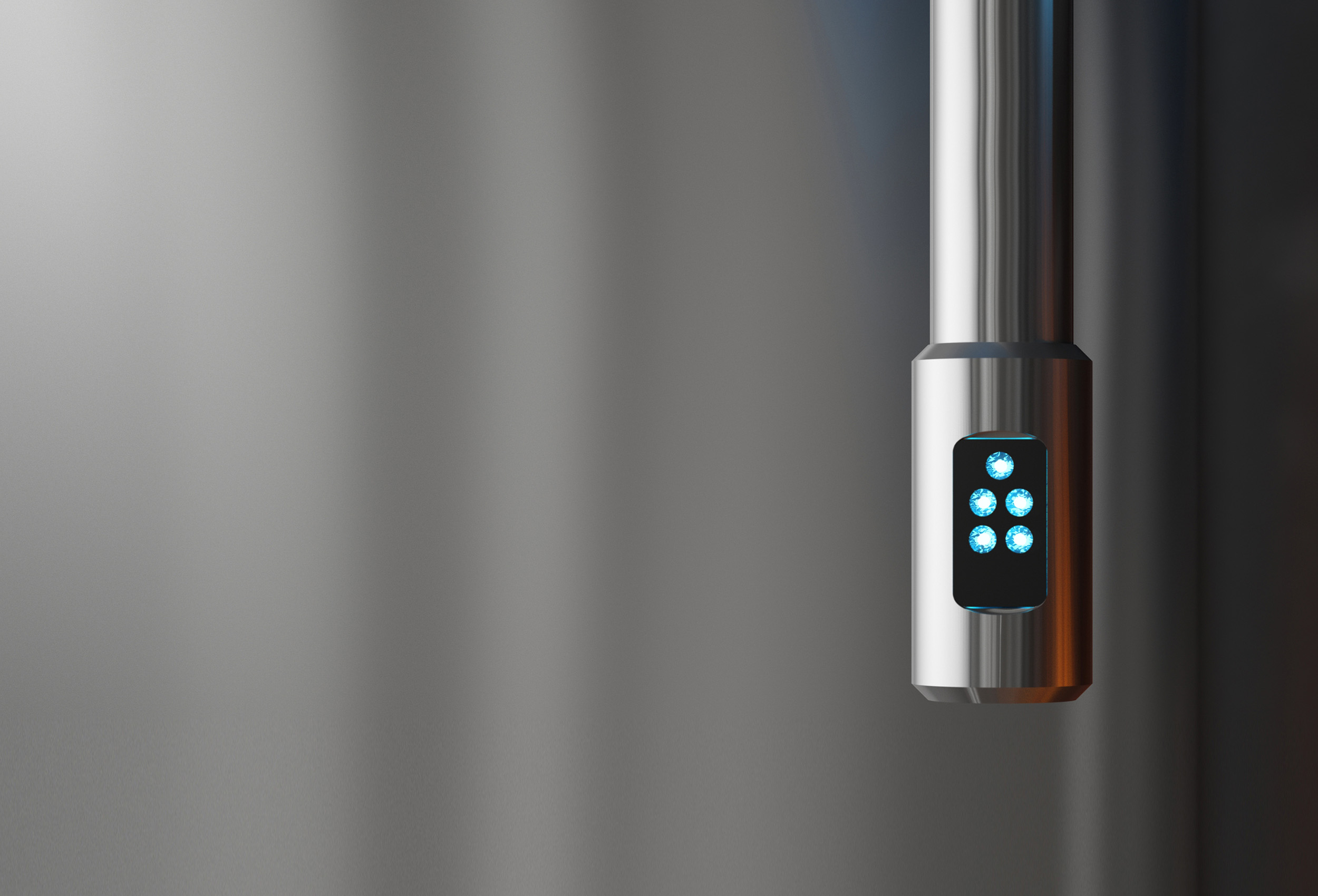 Technologie Iris bleu